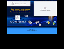 Tablet Screenshot of aonegems.com